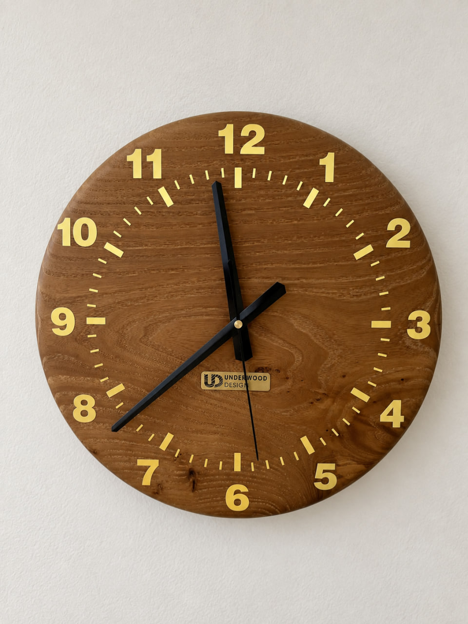 Wall Clock "Golden Time"