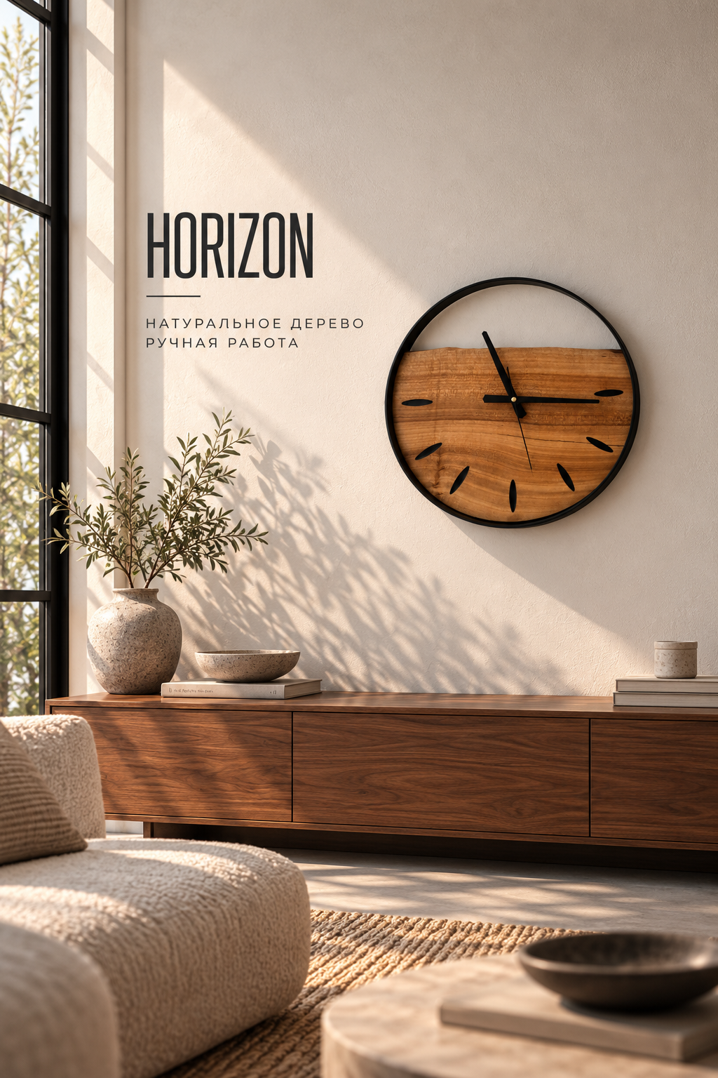 Wall Clock "Horizon"